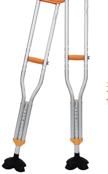 杖 松葉杖 高度調節型滑り止め松葉杖