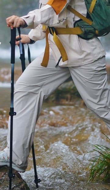 登山の杖 杖 軽量折りたたみ式トレッキングステッキ