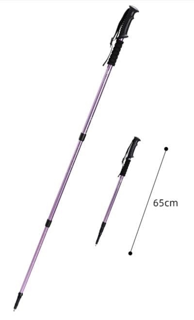 登山の杖 杖 軽量折りたたみ式トレッキングステッキ