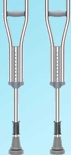杖 松葉杖 医療認証アルミ製軽量松葉杖