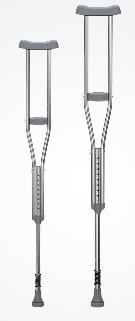 杖 松葉杖 医療認証アルミ製軽量松葉杖