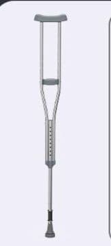 杖 松葉杖 医療認証アルミ製軽量松葉杖