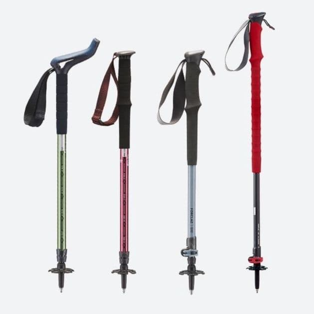 登山の杖 杖 軽量折りたたみ式トレッキングポール