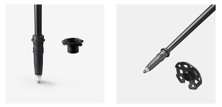 登山の杖 杖 軽量折りたたみ式トレッキングポール