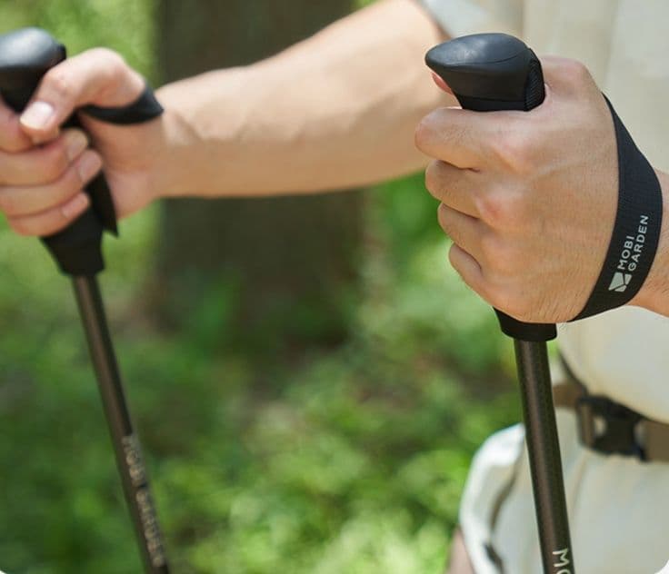 登山の杖 杖 軽量炭素繊維 登山用トレッキングポール