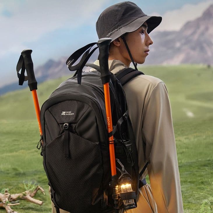 登山の杖 杖 軽量炭素繊維 登山用トレッキングポール