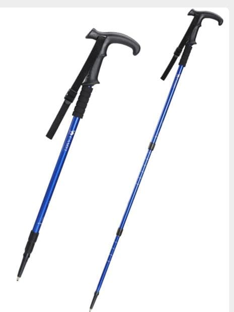登山の杖 高山踏破 軽量アルミ製登山杖