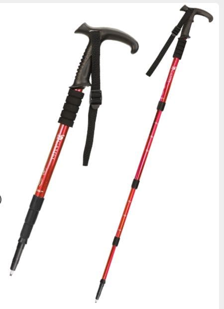 登山の杖 高山踏破 軽量アルミ製登山杖