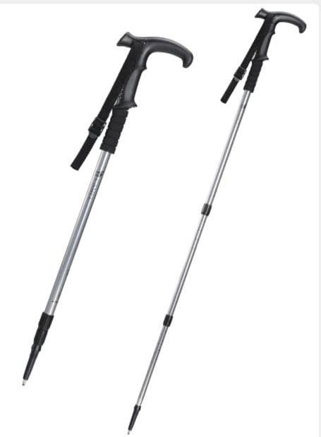 登山の杖 高山踏破 軽量アルミ製登山杖
