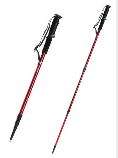 登山の杖 高山踏破 軽量アルミ製登山杖