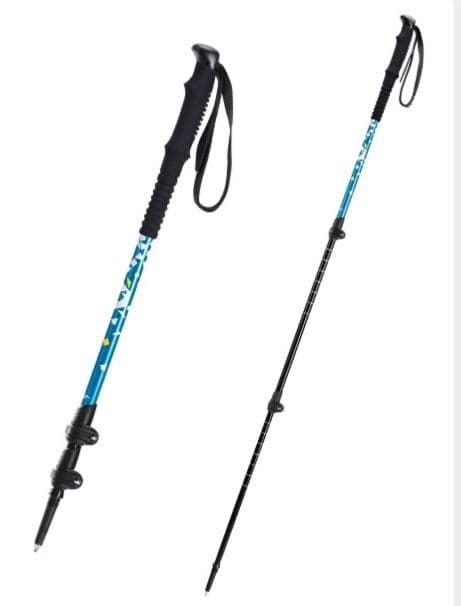 登山の杖 高山踏破 軽量アルミ製登山杖