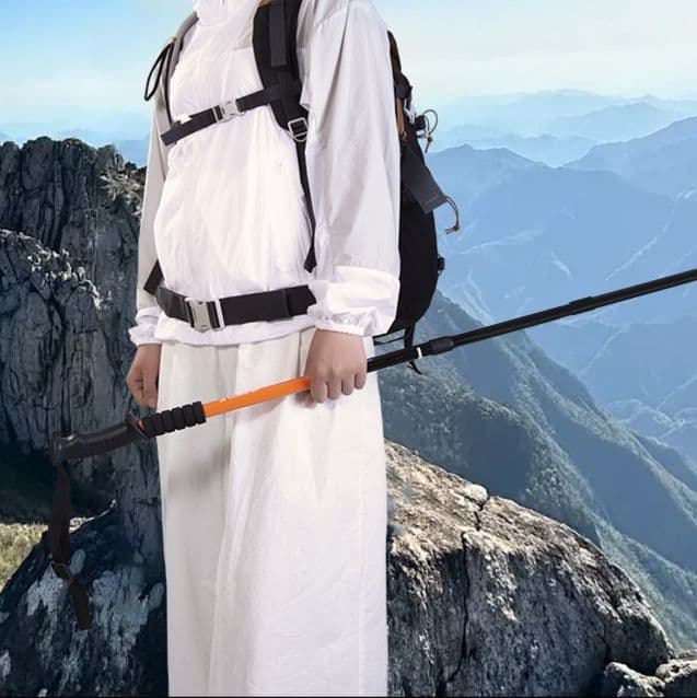登山の杖 軽量伸縮多機能トレッキング杖
