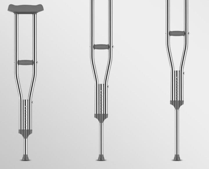 杖 松葉杖 快適調節型松葉杖