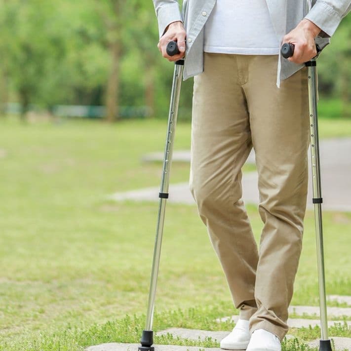 杖 軽量医療用松葉杖