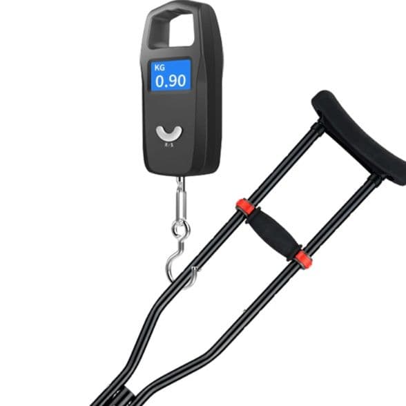 杖 松葉杖 九段階調節アルミ合金製松葉杖