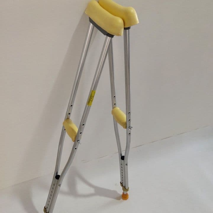 杖 松葉杖 軽量調節可能な医療用松葉杖