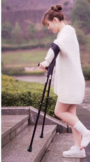 杖 松葉杖 快適サポート前腕松葉杖