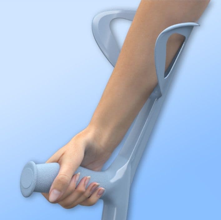 杖 松葉杖 安定歩行アシスト松葉杖