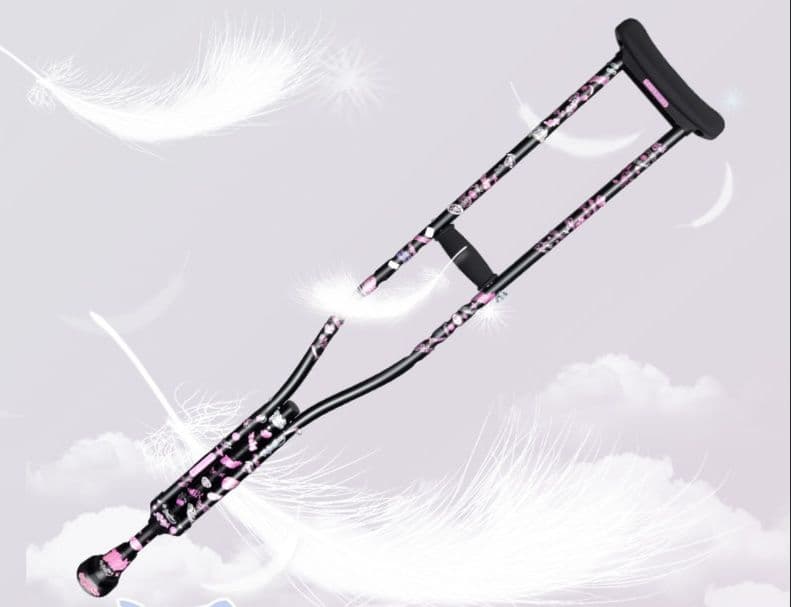 杖 松葉杖 軽量調節式松葉杖