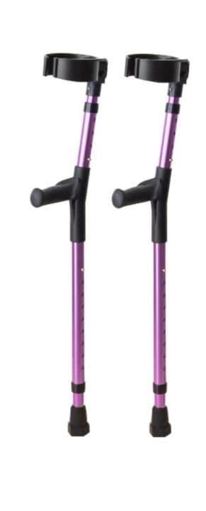 杖 松葉杖 軽量アルミ製前腕サポート松葉杖