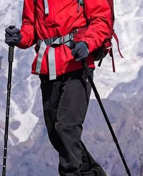 杖 登山の杖 超軽量折りたたみ式登山杖