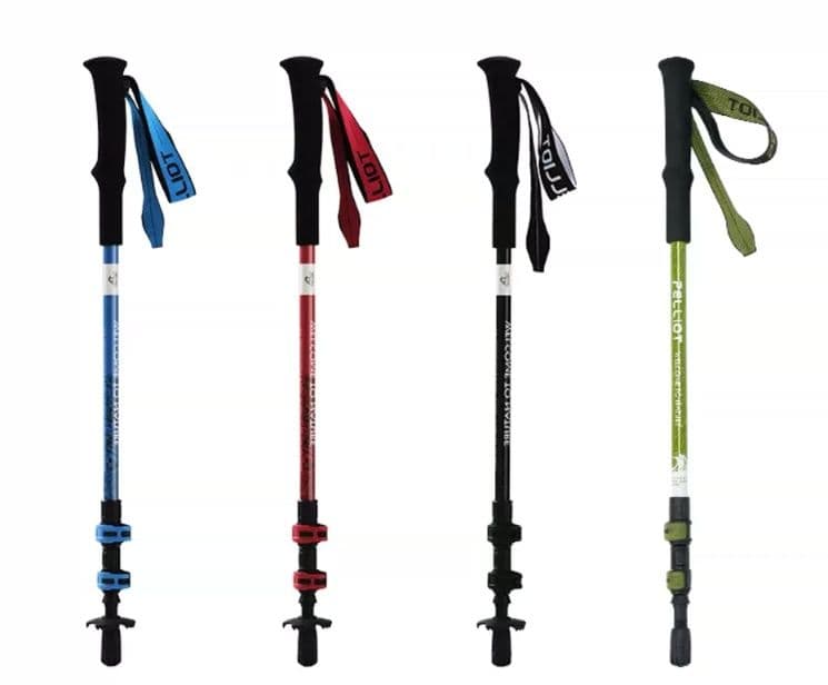 杖 登山の杖 疲労軽減軽量カーボン登山ストック