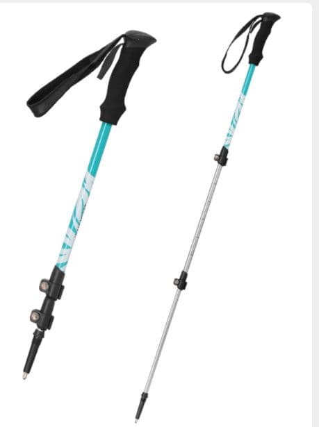 杖 登山の杖 軽量折りたたみ式トレッキング杖