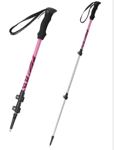 杖 登山の杖 軽量折りたたみ式トレッキング杖
