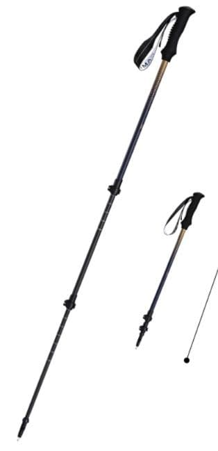 杖 登山の杖 超軽量炭素繊維折りたたみ登山杖