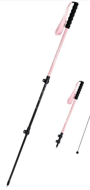 杖 登山の杖 超軽量炭素繊維折りたたみ登山杖