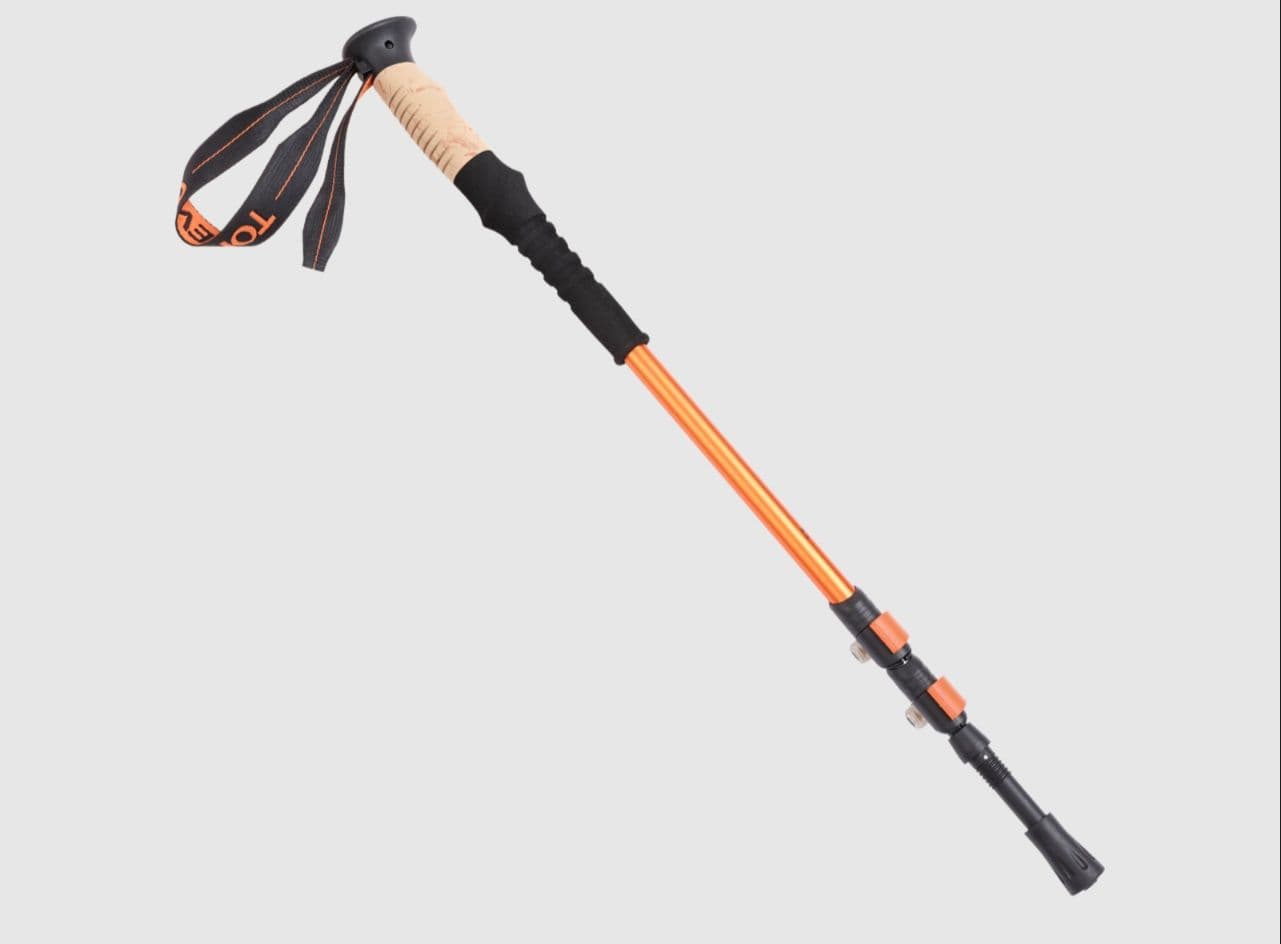 杖 登山の杖 山岳散策用防滑握り杖