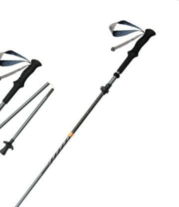 杖 登山の杖 超軽量カーボン折りたたみ登山杖