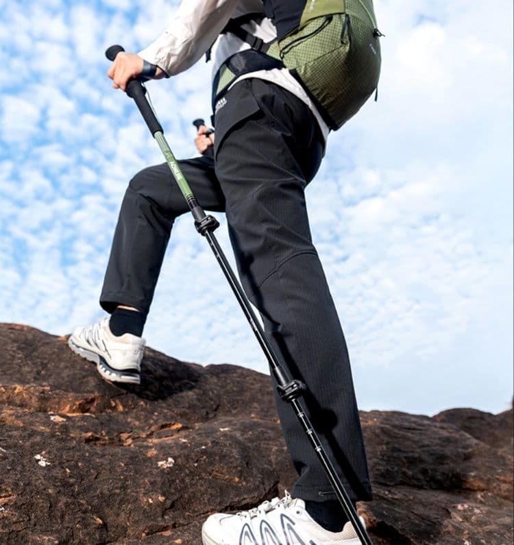 杖 登山の杖 軽量アルミ製トレッキングポール