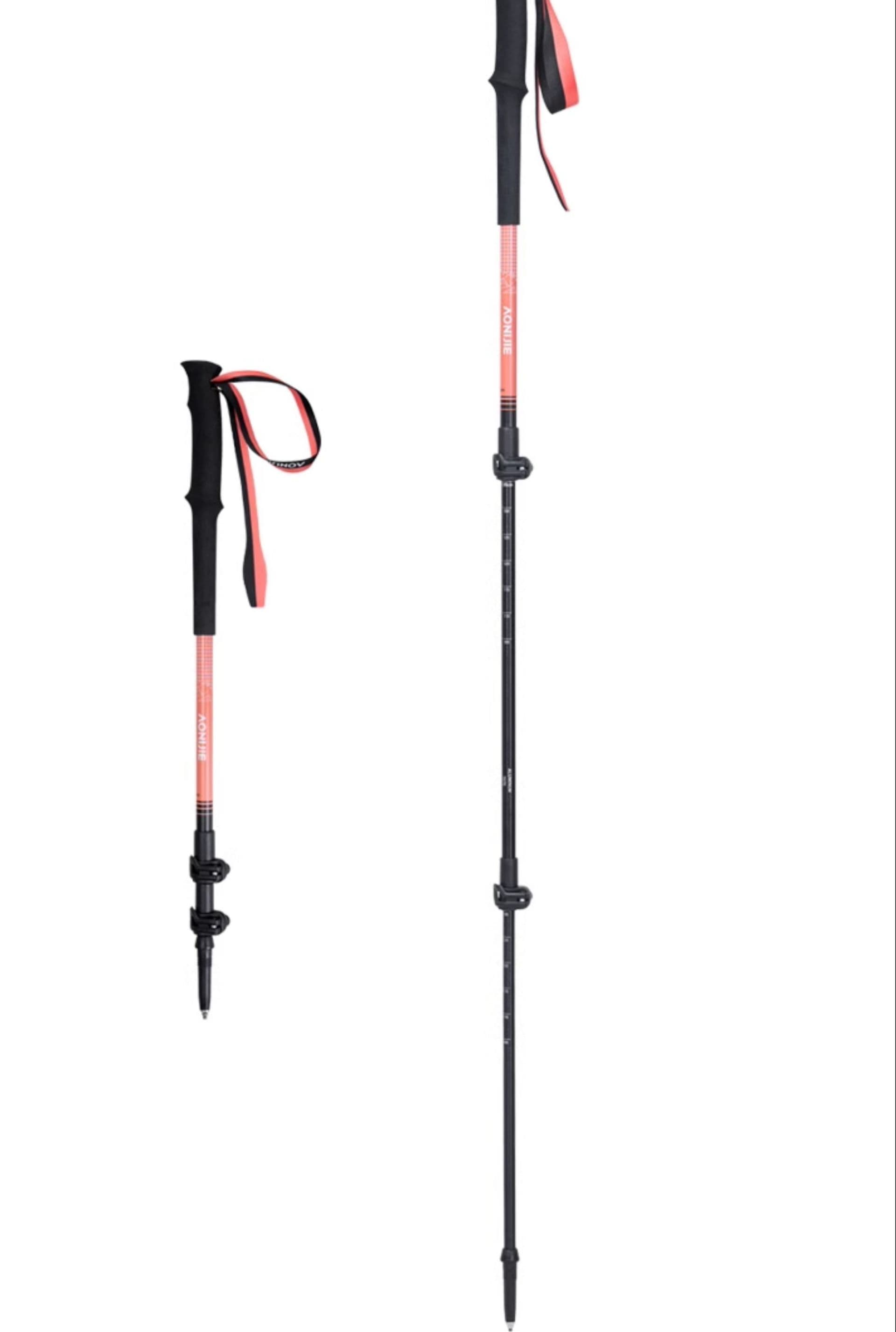 杖 登山の杖 軽量アルミ製トレッキングポール