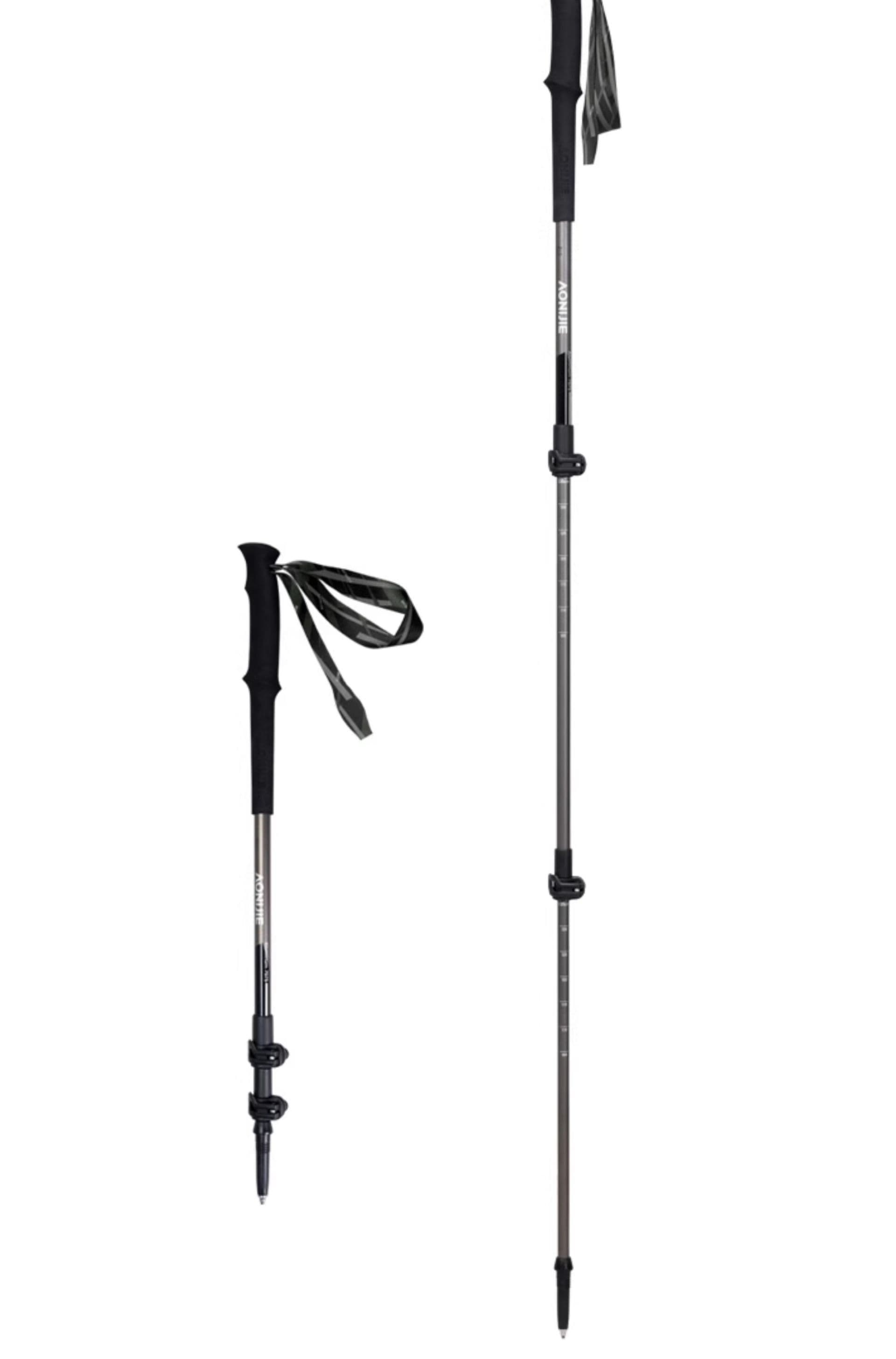 杖 登山の杖 軽量アルミ製トレッキングポール