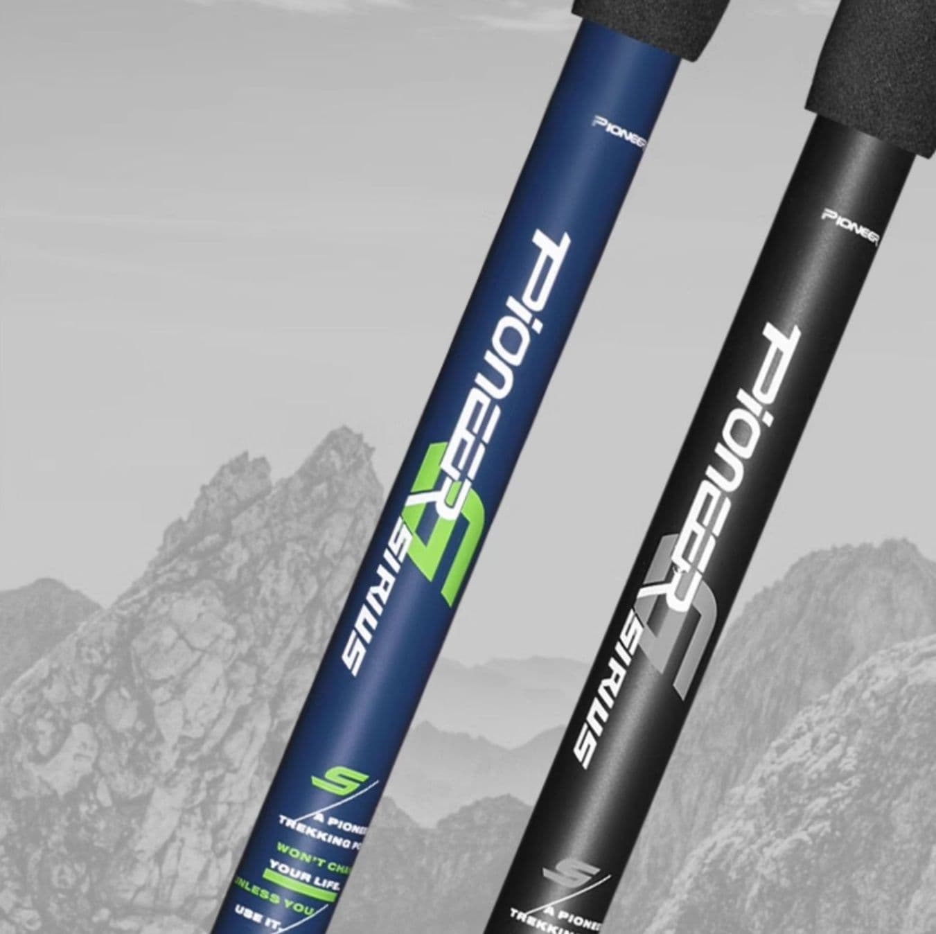 杖 登山の杖 超軽量アルミ製トレッキングポール