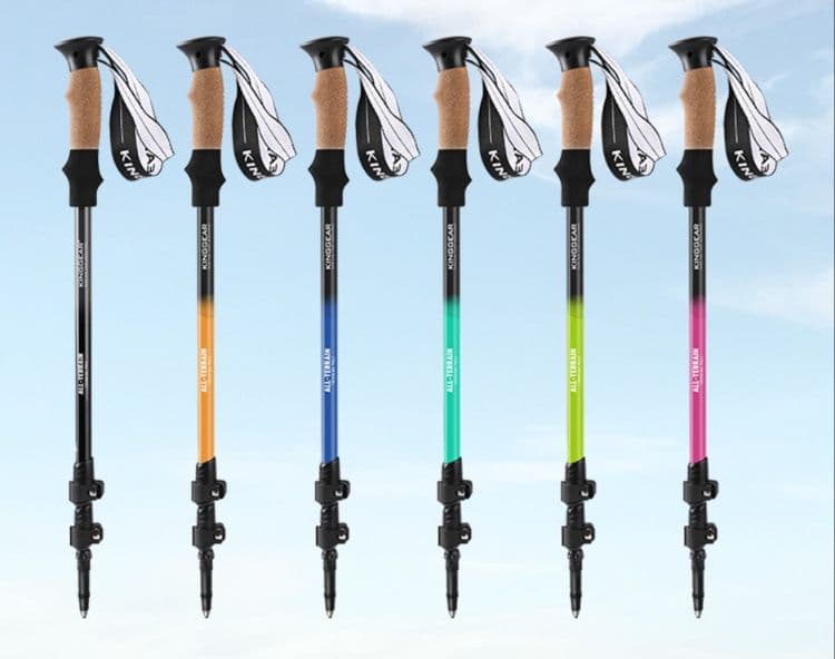 杖 登山の杖 軽量調節可能トレッキングポール