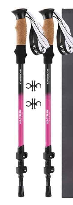 杖 登山の杖 軽量調節可能トレッキングポール