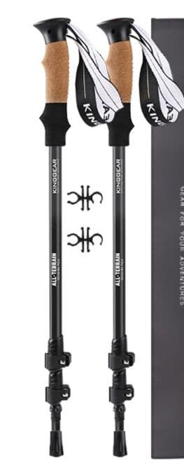 杖 登山の杖 軽量調節可能トレッキングポール