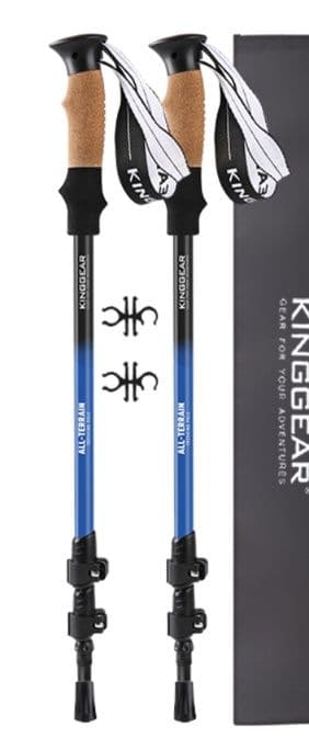 杖 登山の杖 軽量調節可能トレッキングポール