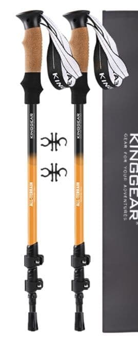 杖 登山の杖 軽量調節可能トレッキングポール