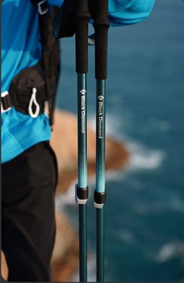 杖 登山の杖 軽量折りたたみ式トレッキングポール