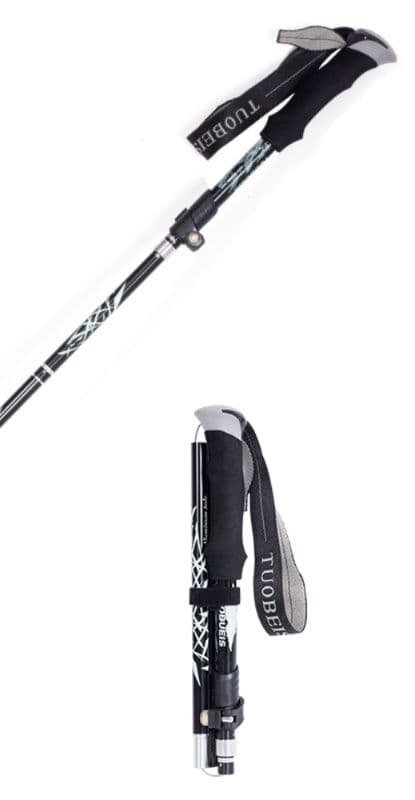 杖 登山の杖 超軽量折りたたみ登山杖