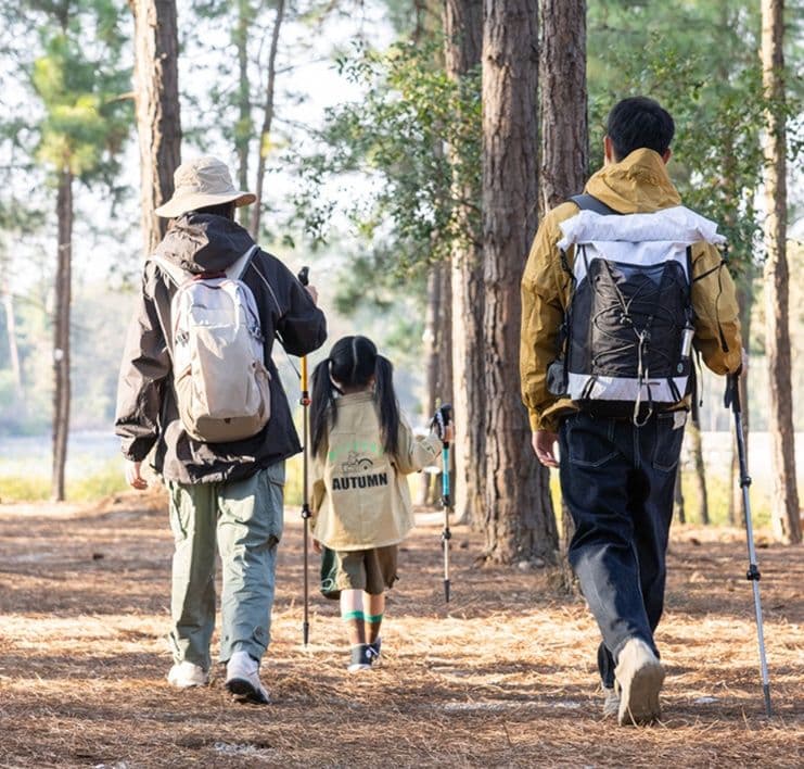杖 登山の杖 軽量折りたたみ式アウトドア用トレッキング杖