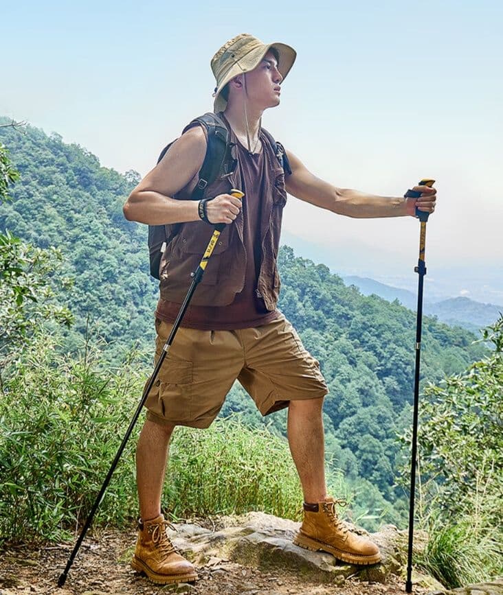 杖 登山の杖 超軽量高密度登山杖