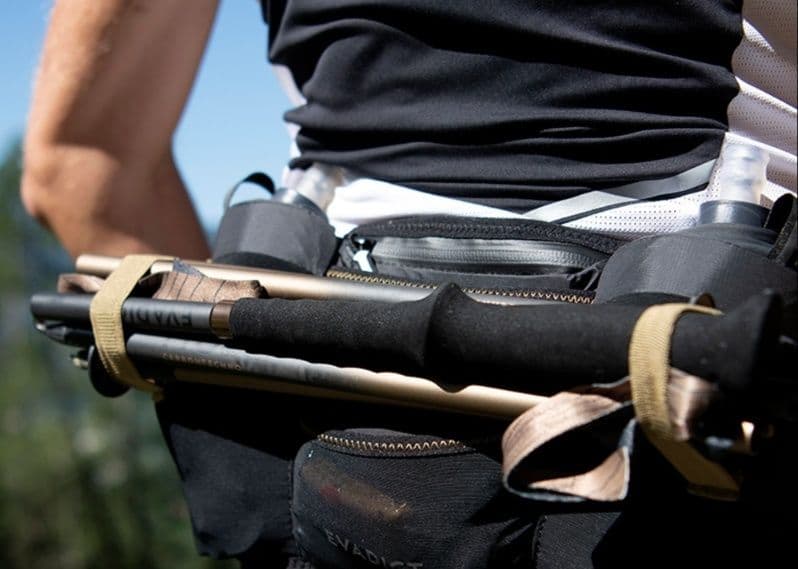 杖 登山杖 軽量折りたたみ式トレッキングポール