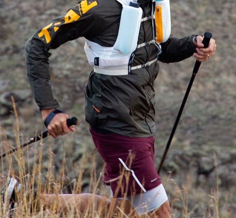 杖 登山杖 軽量折りたたみ式トレッキングポール