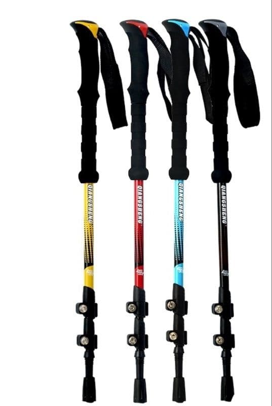 杖 登山の杖 超軽量伸縮式登山杖