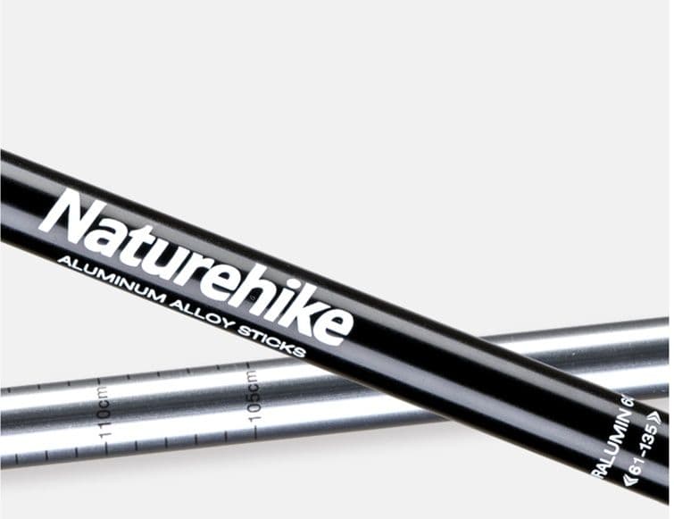 杖 登山の杖 三段伸縮 軽量アルミ登山杖