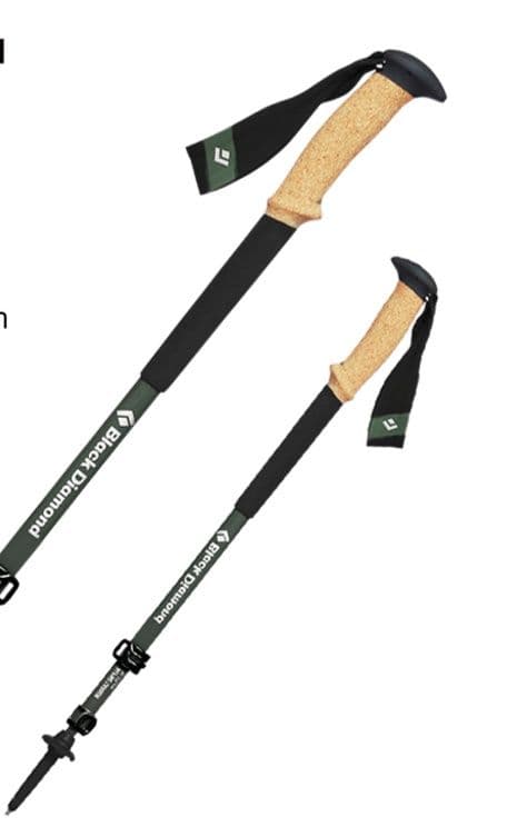 杖 登山の杖 軽量折りたたみ式登山用トレッキングポール